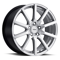 EST 880-5003-45 S Este Wheel [Size: 18" x 8"] Finish: Bright Silver