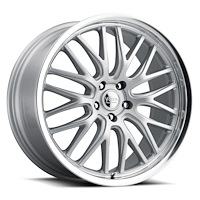 MAS 880-5120-45 SML Masi Wheel [Size: 18" x 8"] Finish: Silver Mirror Mach Lip