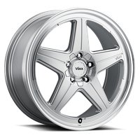 NES 985-5008-40 SML Nesso Wheel [Size: 19" x 8.5"] Silver w/ Machined Lip Finish