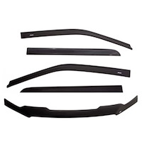 07-15 WRANGLER 2-DOOR MATTE FINISH COMBO KIT HOOD SHIELDS