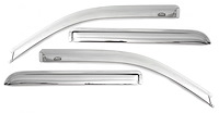 CHROME VENTVISOR 4PC