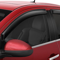 Tape-On Smoke Standard Ventvisor for 2017-2018 Toyota Corolla Set of 4