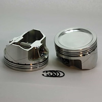 1-2915-3898 FX-Series Dish Top Piston Set for 1997-2005 Chevy LS, 3.898 in. Bore, -29cc Volume [Stroker]