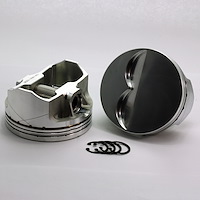 K1-6620-4165 FX-Series Flat Top Piston Set for 1971-1976 AMC V8, 4.165 in. Bore, -3cc Volume [OEM Stroke]