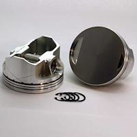 K1-6710-3937 FX-Series Flat Top Piston Set for 2005-2019 SB Mopar Hemi Gen-III, 3.937 in. Bore, -1.5cc Volume [OEM Stroke]