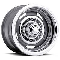 55-5173 55 Series Wheel [Size: 15" x 10"] Silver Finish