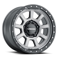 350-7985SGBL-12 350 Series Wheel [Size: 17" x 9"] Satin Grey Finish