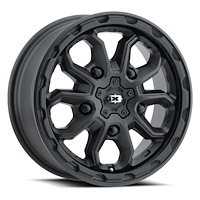 410-6663SB45 410 Series Wheel [Size: 16" x 6.5"] Satin Black Finish