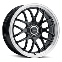 478-8813GBBRL35 478 Series Wheel [Size: 18" x 8.5"] Gloss Black Brushed Lip Finish