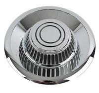 JC5023V-S Derby-Style Short Snap-On Center Cap, Diameter: 241.3 mm (9.5")