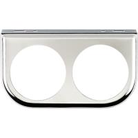 2 Gauge Mounting Bracket For 2-1/16" Gauges Chrome