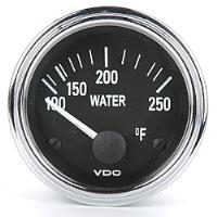 Series 1 Water Temperature Gauge 2-1/16" electrical