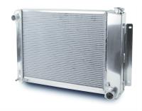 Direct-Fit Satin Aluminum Radiator [1967-1969 Chevy Camaro Small Block V8]