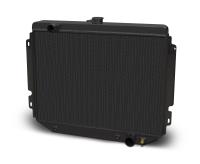 Aluminum Radiator for 1966-67 Chevelle Chevy [Black Aluminum]