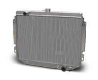 Aluminum Radiator for 1966-67 Chevelle Chevy [Satin Aluminum]