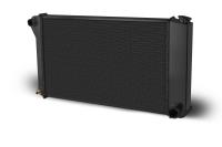 Aluminum Radiator for 1968-77 Chevelle Chevy [Black Aluminum]