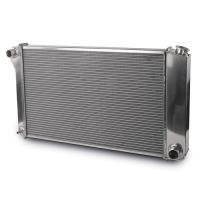 Direct-Fit Satin Aluminum Radiator [1968-1977 GM A-Body/B-Body]