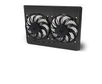 Aluminum Fan and Shroud Assembly for 1966-67 Chevelle [Black Aluminum]