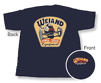 Retro Weiand Power & Speed Equipment T-Shirt Medium