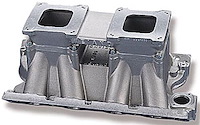 Tunnel Ram Carb and Intake Kit Holley 600 cfm carburetors