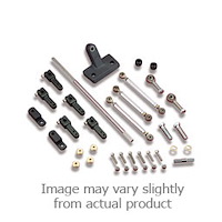 Tunnel Ram Carburetor Linkage Kit Dual 4-Barrel Carburetors (side-by-side)