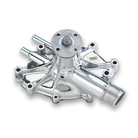 8215P Action +Plus Aluminum Water Pump for 1986-1993 Ford Mustang 5.0L [Polished Finish]