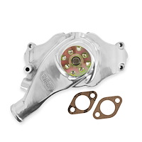 9212P Action +Plus Aluminum Water Pump for Big Block Chevy, Short [Polished Finish]