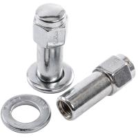 Chrome Mag Shank Lug Nuts 12mm x 1.50 RH Closed End