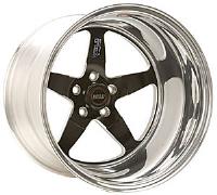 RT-S Series Wheel Size: 18" x 9.5" Bolt Circle: 5 x 4-3/4" Rear Spacing: 7.70"