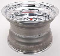 Draglite Wheel 15" x 10" 5 x 4.5/4.75 in. Bolt Pattern 4.5 in. Backspacing [Polished]