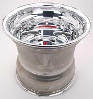 Draglite Wheel 15" x 14" 5 x 4.5/4.75 in. Bolt Pattern 5.5 in. Backspacing