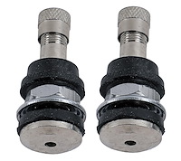 P604-5015 Straight Valve Stems [Bolt-On, Chrome]