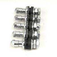 Steel Valve Stems For 1-Piece 5-Lug 15 x 3.5 Drag Race Wheels