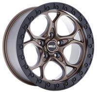 W106  Ledge Six Wheel Size: 20 X 10" Bolt Pattern: 6x135 [Satin Bronze/Satin Black Ring]