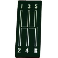 Shift Pattern Plate 1967-69 Camaro