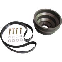 CRANK PULLEY W/BELT