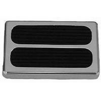 Brake or Clutch Pad With 2 Rubber Inserts