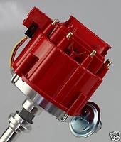 60,000 VOLT HEI DISTRIBUTOR RED CAP W/ BLACK COIL COVER