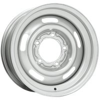 Truck Rallye Steel Wheel, 15" x 7", 5 x 5.00" Bolt Pattern for GM Trucks [Silver]