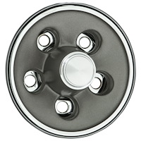 Rallye Center Cap Chrysler Wheels with 5 x 4-1/2" Bolt Pattern