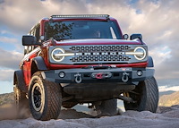 Full Width Elite Front Bumper Late Model Ford Bronco