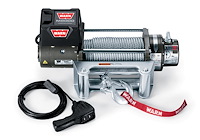 M8000 Self-Recovery Winch with 100 Ft. Wire Rope and Roller Fairlead