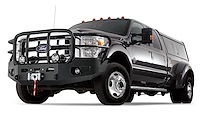 HD Front Bumper with Brush Guard for 2011-2016 Ford Super Duty