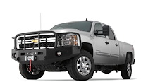 HD Front Bumper with Brush Guard for 2011-2014 Chevy Silverado 2500/3500