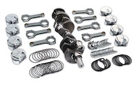 1-92002 Cast Rotating Assembly for Small Block Chevy 350 to 383 Stroker [2-Piece Rear Seal]