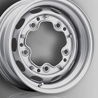 206-55554 206-Series VW OE-Style Wheel [Size: 15" x 5.50"] Silver Finish