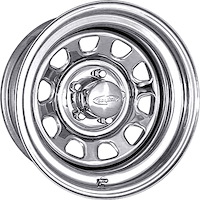 87-5460 87-Series Daytona Wheel [Size: 15" x 14"] Chrome Finish