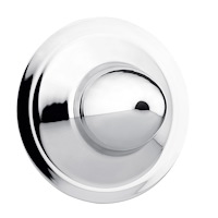 Chrome Bullet Center Cap Fits: Smoothie and Artillery Wheels