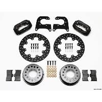 Forged Dynalite Rear Drag Brake Kit Rear End: 12 Bolt Flange