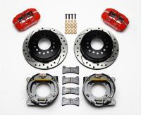 Dynapro Low-Profile Rear Parking Brake Kit Rear End Axle: Large Chevy C10 Flange